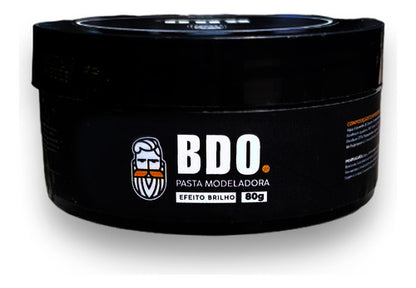 Pomada Modela Fácil Barba E Cabelo - Bigode De Ouro Brilho