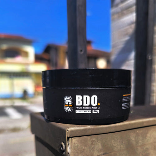 Pomada Modela Fácil Barba E Cabelo - Bigode De Ouro Brilho