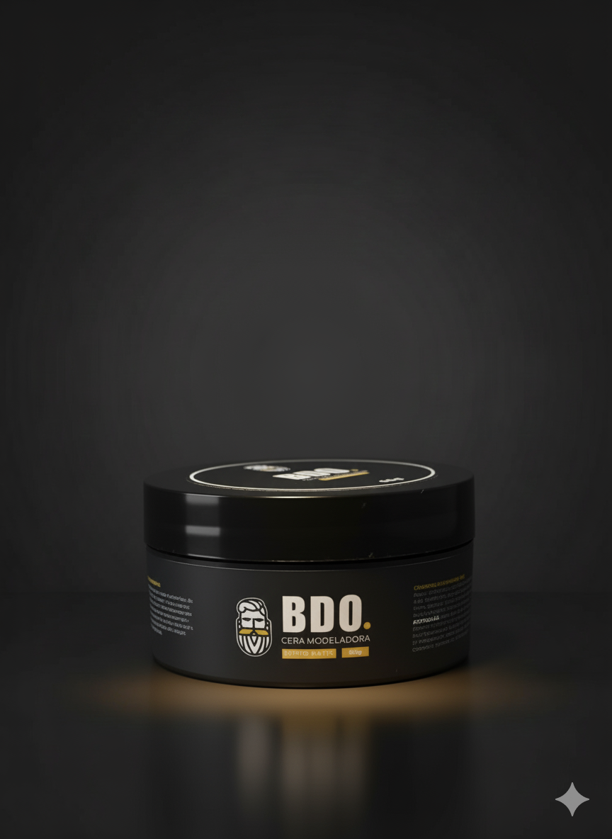 Pomada Mousse Para Cabelo E Barba Bigode De Ouro Matte