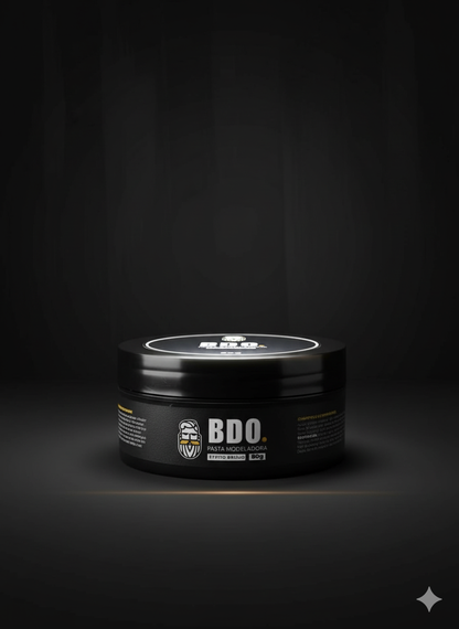 Pomada Modela Fácil Barba E Cabelo - Bigode De Ouro Brilho